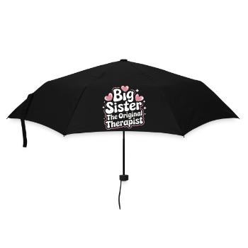 Sœur, Frère ou sœur, Famille - Parapluie standard - noir - Devant
