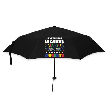 I'm not weird, I'm autistic - Umbrella (small) - black - Front