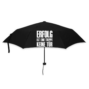 Success Slogan Online Business Affiliate - Umbrella (small) - black - Front