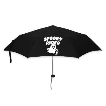 Spooky Rider Skater Design - Umbrella (small) - black - Front