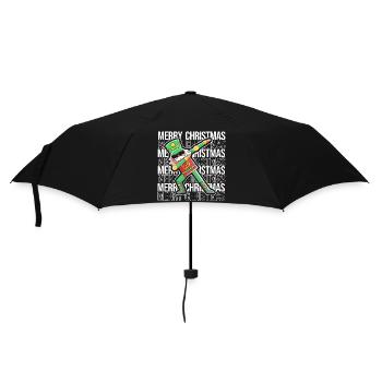 Weihnachten Nussknacker - Regenschirm (klein) - Schwarz - Vorne