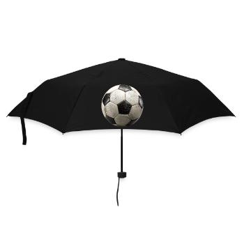 Football rétro vintage :) - Parapluie standard - noir - Devant