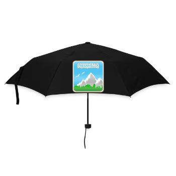 Alpinisme Presanella - Parapluie standard - noir - Devant