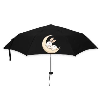 Moon Bunny Dream - Umbrella (small) - black - Front