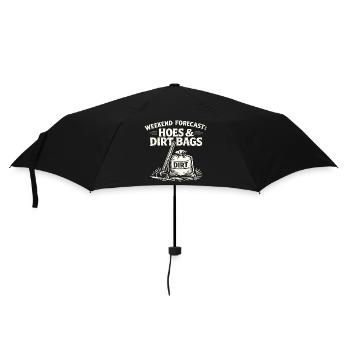 Prévisions du week-end : houes et sacs de terre pour le Gar - Parapluie standard - noir - Devant