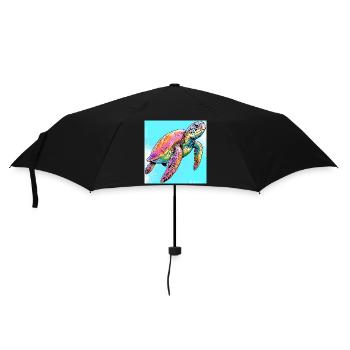 turtle - Umbrella (small) - black - Front