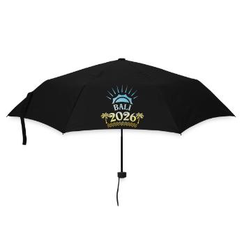 Bali 2026 Coloré - Parapluie standard - noir - Devant