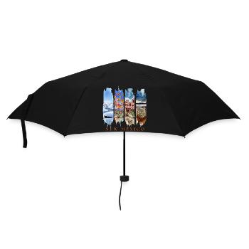 New Mexico Travel – Land of Enchantment Desert - Umbrella (small) - black - Front