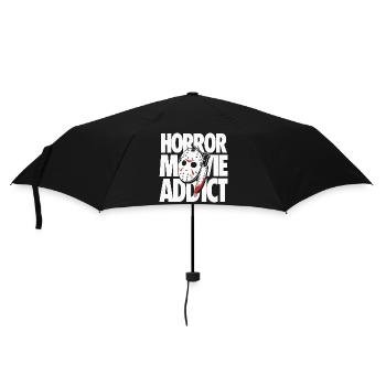 Horror Movie Addict Slasher Fan Design - Umbrella (small) - black - Front