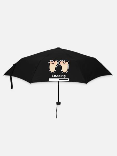 Lädt... - Regenschirm (klein) - Schwarz