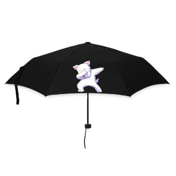 West Highland Terrier - Regenschirm (klein) - Schwarz - Vorne