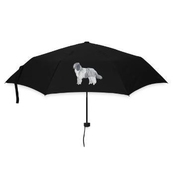Schapendoes Funnydog - Umbrella (small) - black - Front
