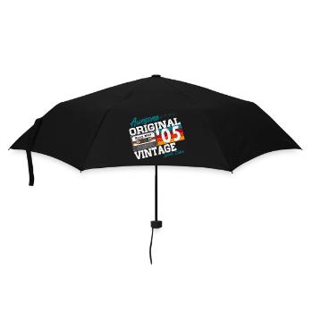 Original 2005 Vintage Cadeau d’anniversaire Rétro - Parapluie standard - noir - Devant