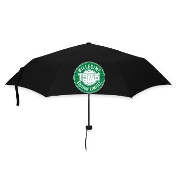 Millésime 1976 | édition limitée Anniversaire 1976 - Parapluie standard - noir - Devant
