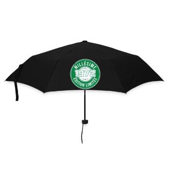 Millésime 1972 | édition limitée Anniversaire 1972 - Parapluie standard - noir - Devant