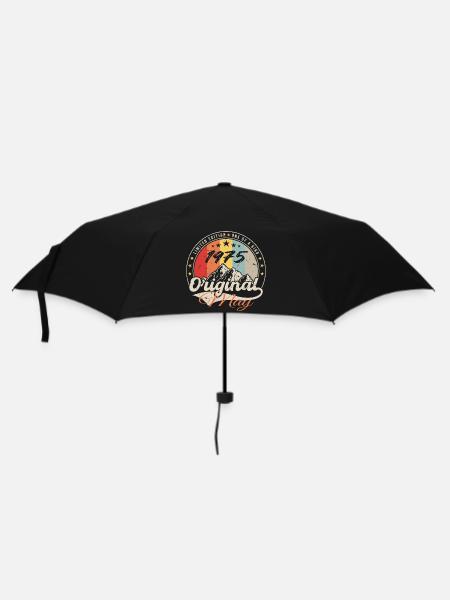 Mai 1975 | Anniversaire 1975 Vintage | May 1975 - Parapluie standard - noir