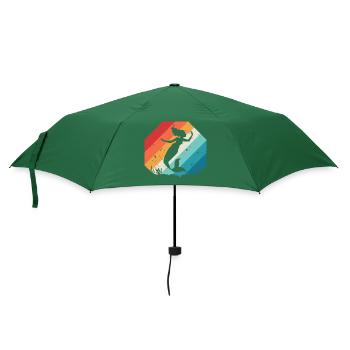 Meerjungfrau - Regenschirm (klein) - Flaschengrün - Vorne