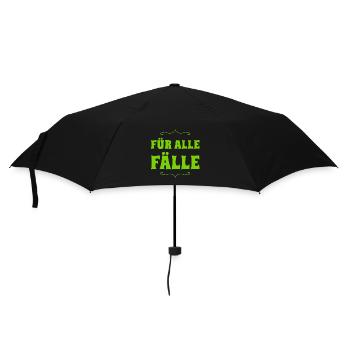 Plan B - Regenschirm (klein) - Schwarz - Vorne