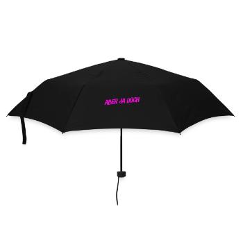 ich sage ja - Regenschirm (klein) - Schwarz - Vorne