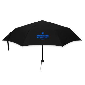 die Gefahr steigt - Regenschirm (klein) - Schwarz - Vorne