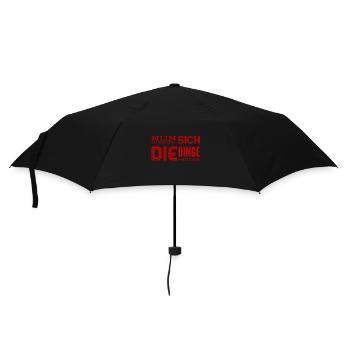 Veränderung ist möglich - Regenschirm (klein) - Schwarz - Vorne