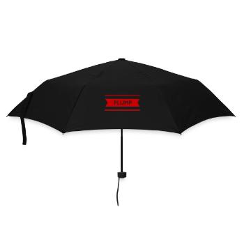 ich bin tollpatschig - Regenschirm (klein) - Schwarz - Vorne