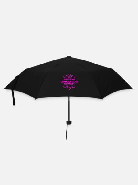 DDR - Regenschirm (klein) - Schwarz