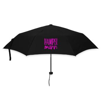 hampeln ist mein Ding - Regenschirm (klein) - Schwarz - Vorne
