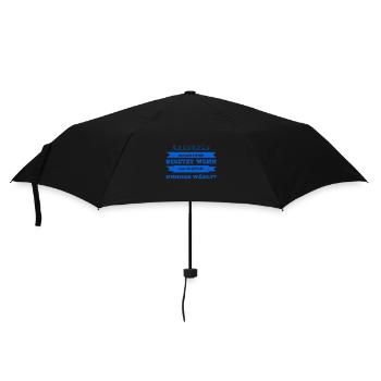 wenn man die falsche Nummer anruft - Regenschirm (klein) - Schwarz - Vorne