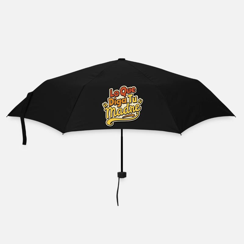 Whatever your mother says - Umbrella (small) - black