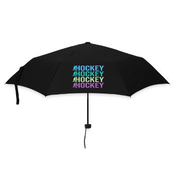 Field Hockey Hockey Time Hockey Hockey Field - Umbrella (small) - black - Front