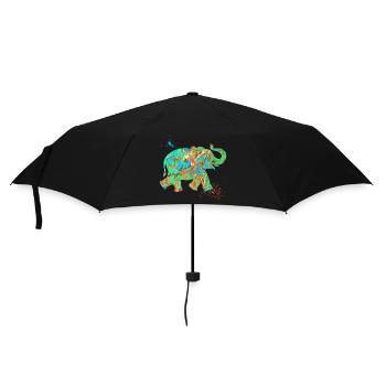 elephant e 4 - Umbrella (small) - black - Front