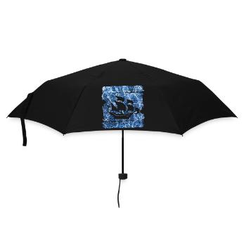 sailing ship e 206 - Umbrella (small) - black - Front