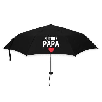 Future papa cadeau annonce naissance futur bébé - Parapluie standard - noir - Devant