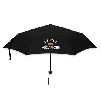 roi de la Mécanique humour garage mécanisien - Parapluie standard - noir - Devant