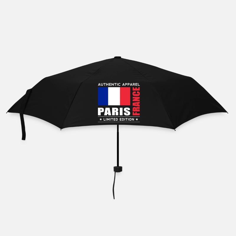 Paris - Regenschirm (klein) - Schwarz