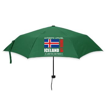 Islande - Parapluie standard - vert bouteille - Devant