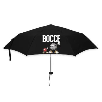 Dabbing Bocce Ball mit Jack Bocci Dab Game Bocce - Regenschirm (klein) - Schwarz - Vorne