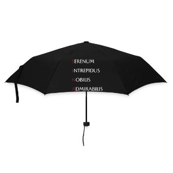 Sina - Regenschirm (klein) - Schwarz - Vorne