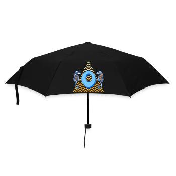 Hippocampe E 262 O - Parapluie standard - noir - Devant