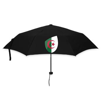 Drapeau Algérie - Parapluie standard - noir - Devant