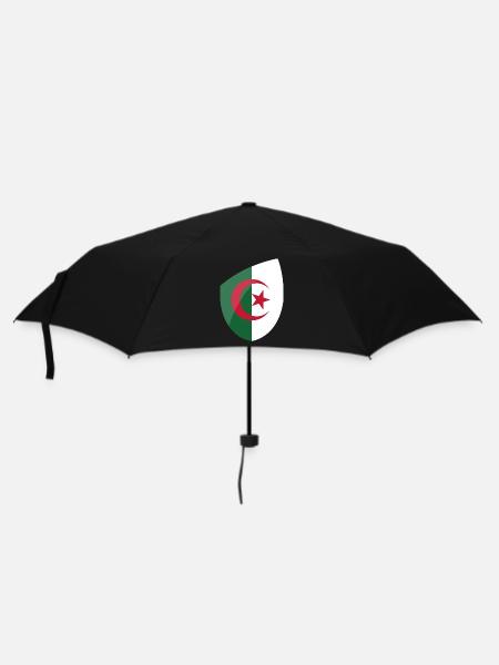 Drapeau Algérie - Parapluie standard - noir