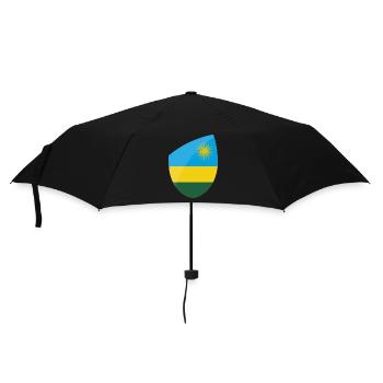 Rwanda - Parapluie standard - noir - Devant