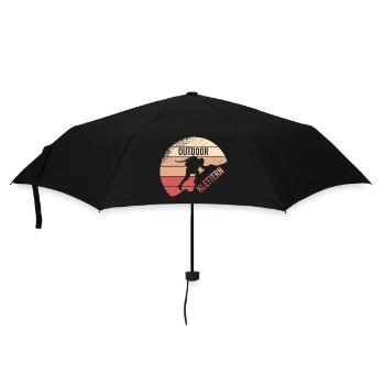 Outdoor Klettern - Regenschirm (klein) - Schwarz - Vorne