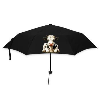 Vache - Parapluie standard - noir - Devant