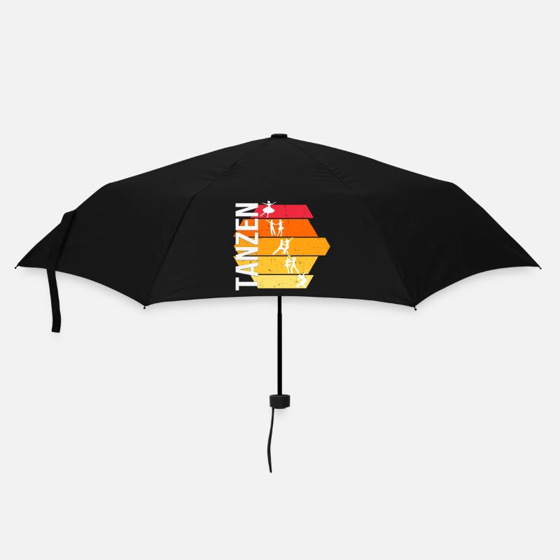 Tanzen - Regenschirm (klein) - Schwarz