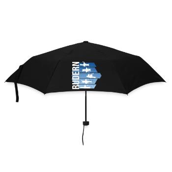 Rudern - Regenschirm (klein) - Schwarz - Vorne