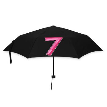 7 - Parapluie standard - noir - Devant