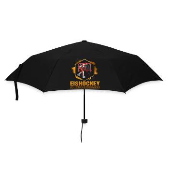 Wo Legenden geboren werden - Eishockey - Regenschirm (klein) - Schwarz - Vorne