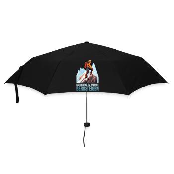 Naturgewalt Freiheit - Regenschirm (klein) - Schwarz - Vorne